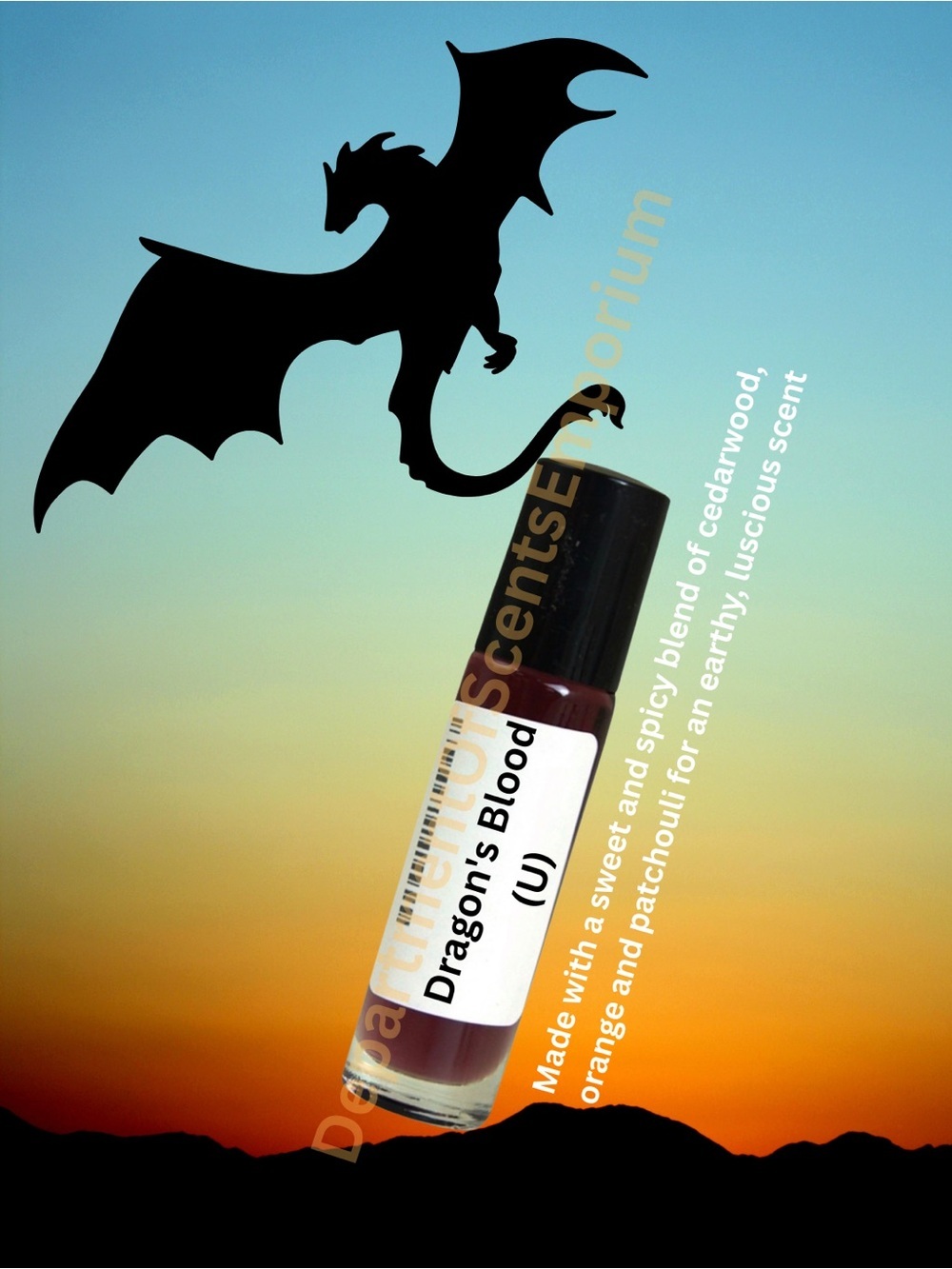 Dragon's Blood 1/3 Oz Unisex Roll-On Fragrance Oil